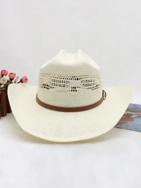 Ashore Western Cowboy Handmade Cowboy Hats Summer Straw hats