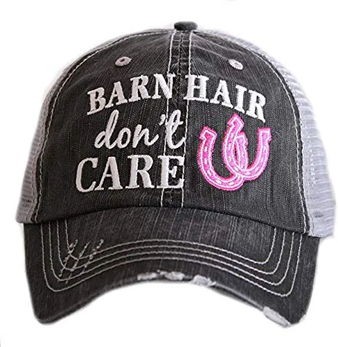 Barn Hair Don’t Care Baseball Cap by KATYDID