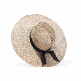 Bella Seagrass Hat With Ribbon