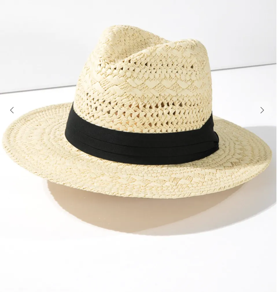 Boho Chic Summer Panama hat