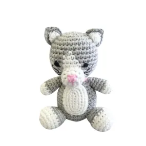 Cat Hand Crochet Toy