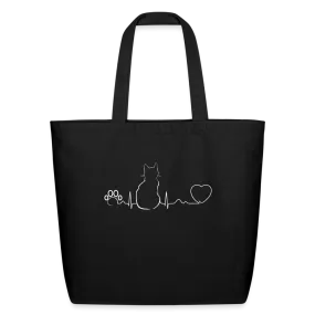 Cat Pulse Eco-Friendly Cotton Tote