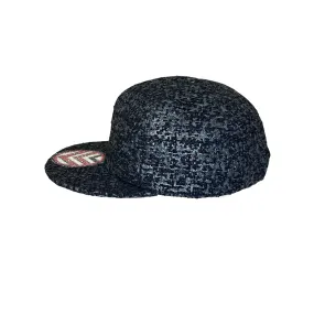 CHANEL Blue Glitter Hat