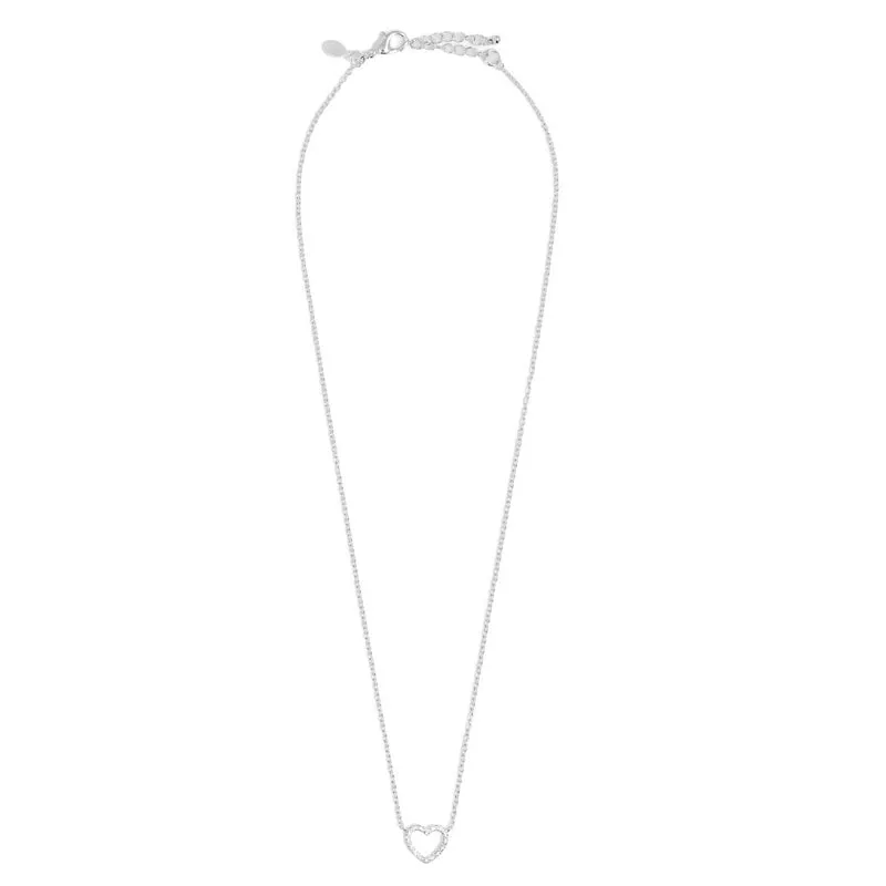 Christmas Cracker With Love Necklace Silver-plated