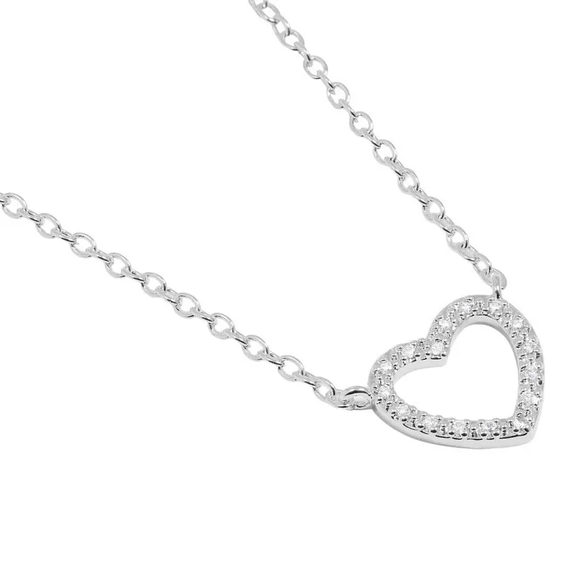 Christmas Cracker With Love Necklace Silver-plated