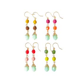 Colorful Beaded Earrings