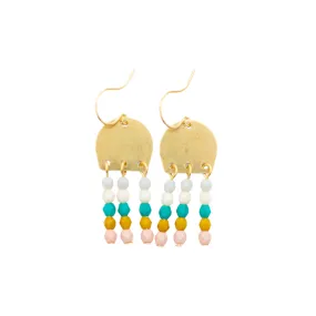 Colorful Fringe Earrings #3