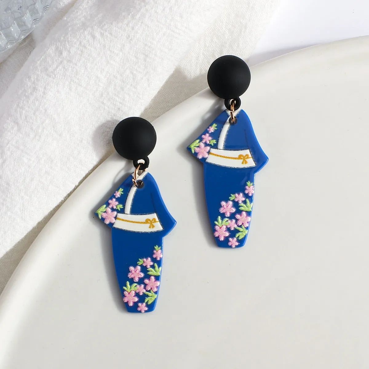 Colorful Japanese Earrings