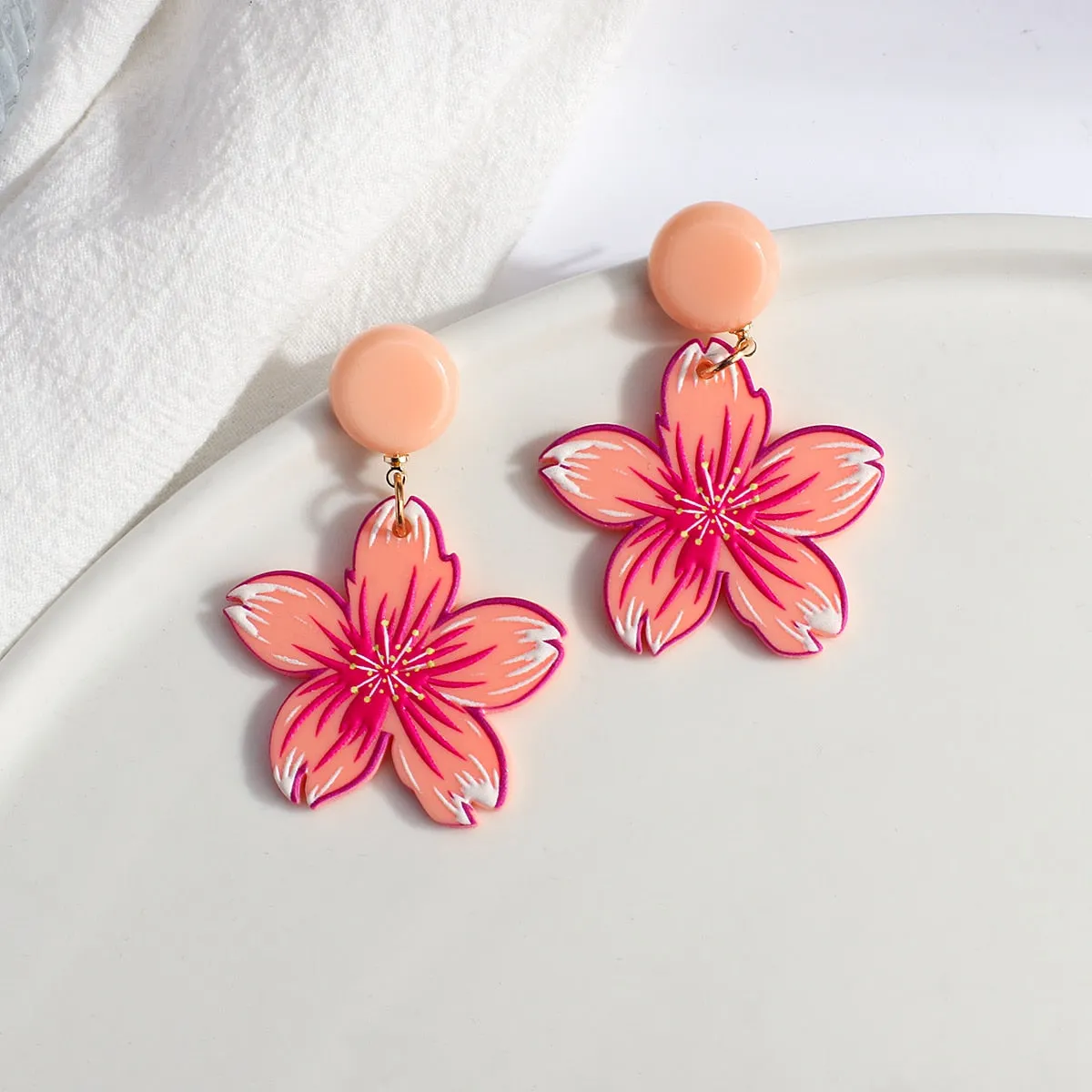 Colorful Japanese Earrings