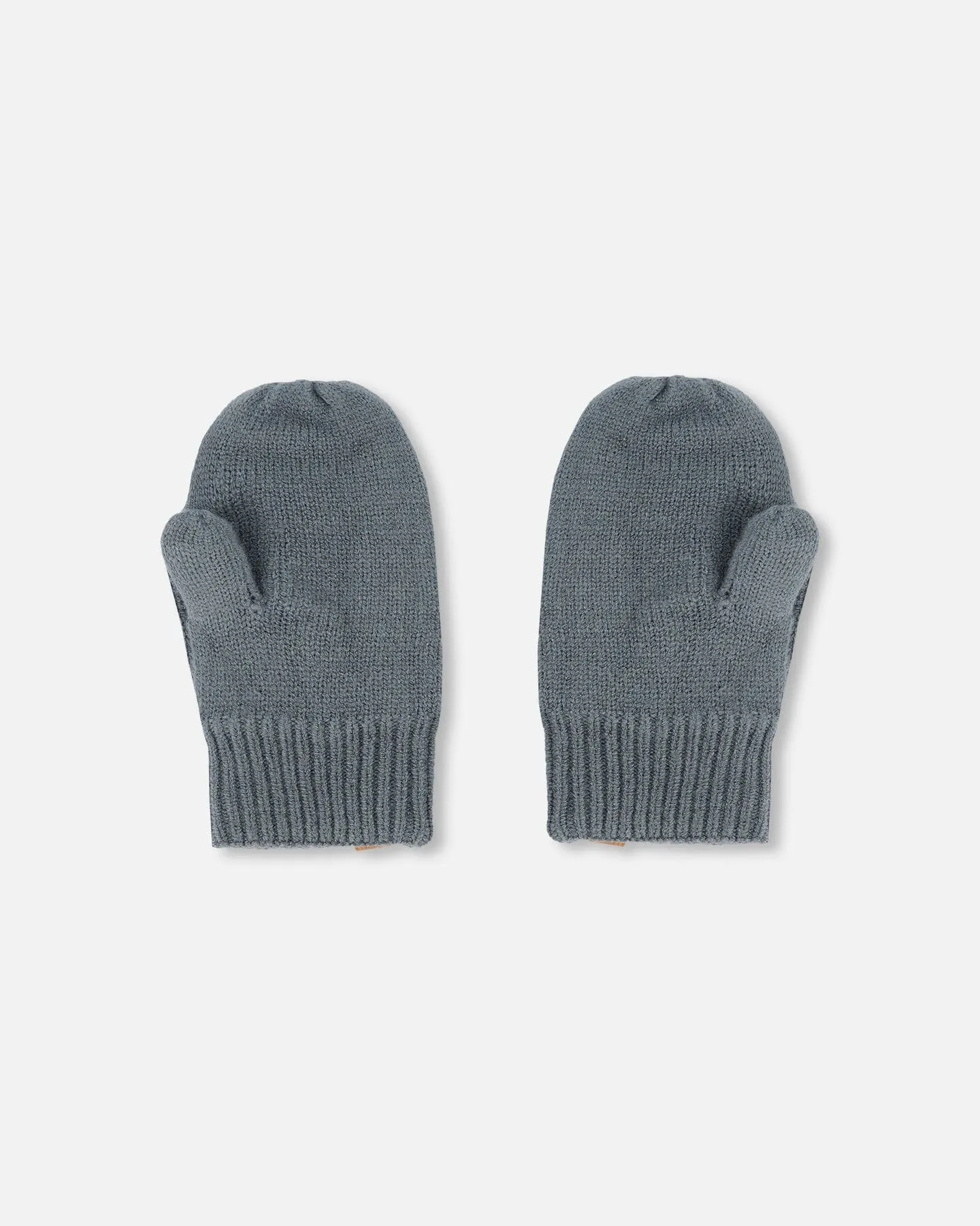 Deux par Deux Kid's Knitted Mittens Hunter Green