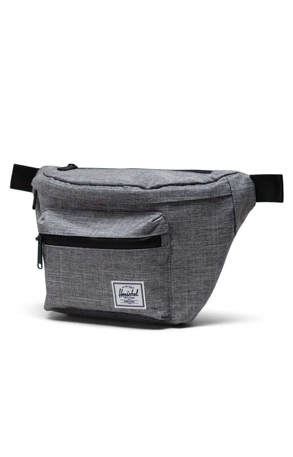 Eco-Friendly Pop Quiz Hip Pack - Raven Crosshatch