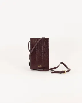 Faraphone Leather Phone Case in Whisky Brown