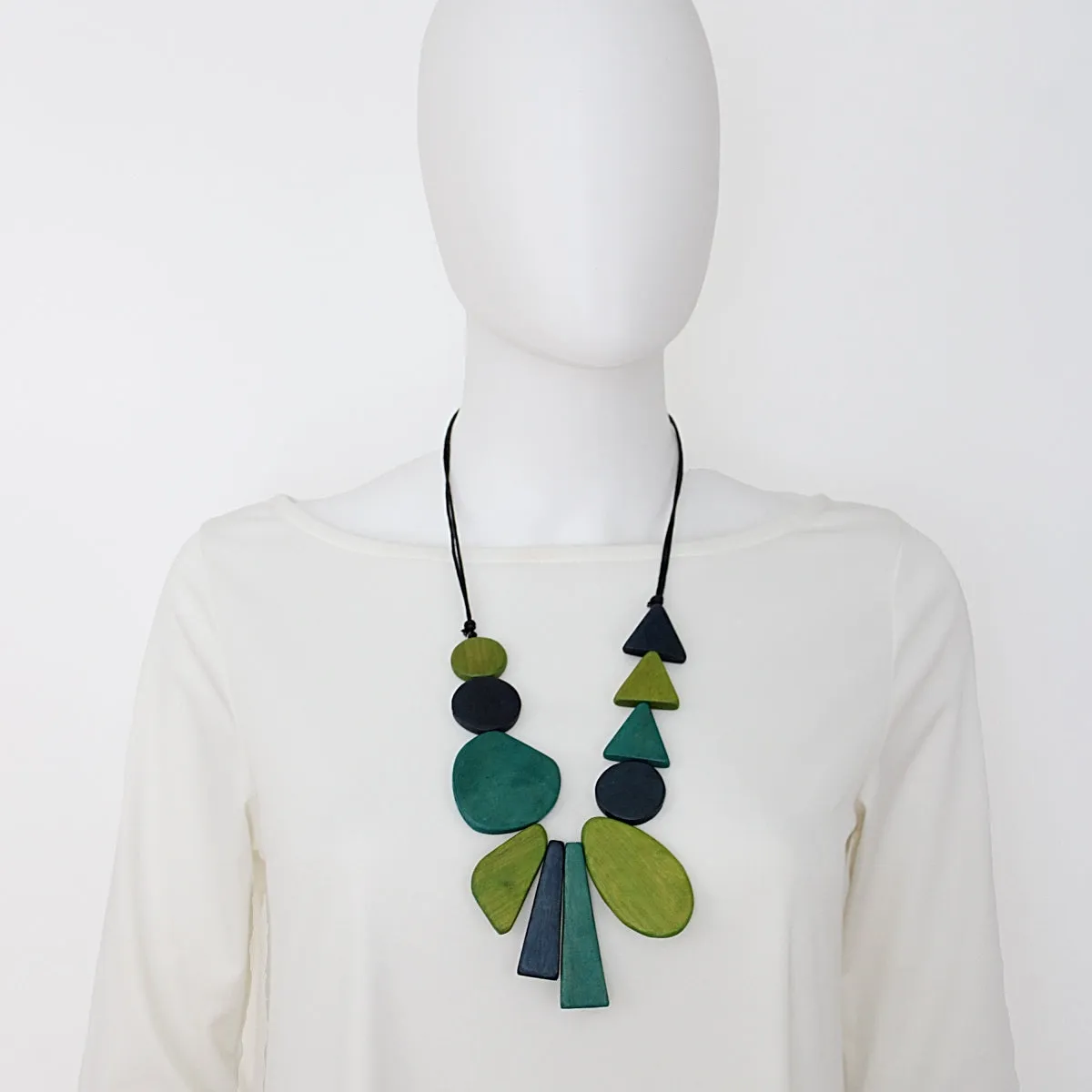 Green Long Alexis Necklace