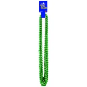 Green Party Beads (36/Pk)