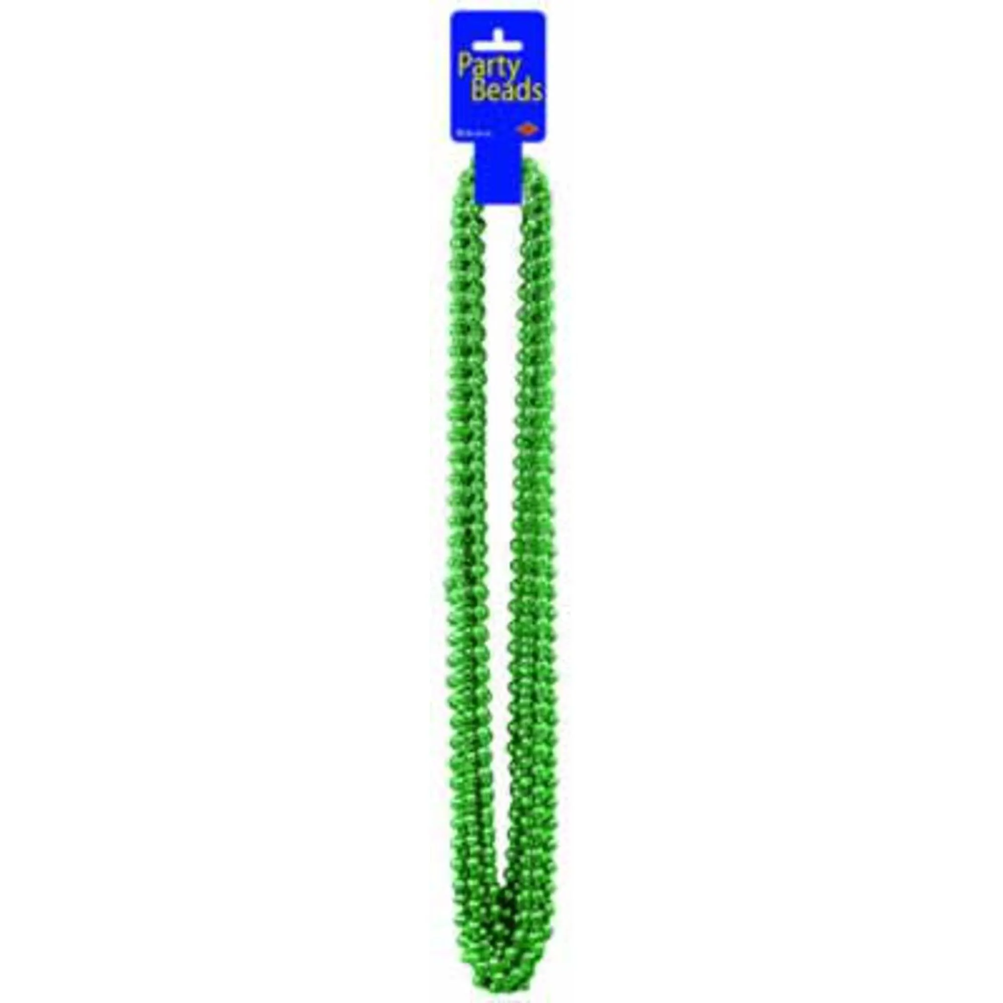 Green Party Beads (36/Pk)