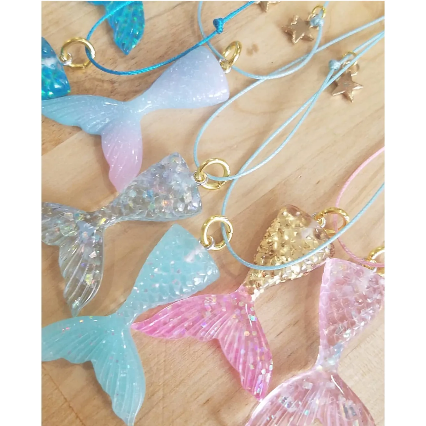 Heart Me Mermaid Tail Necklace