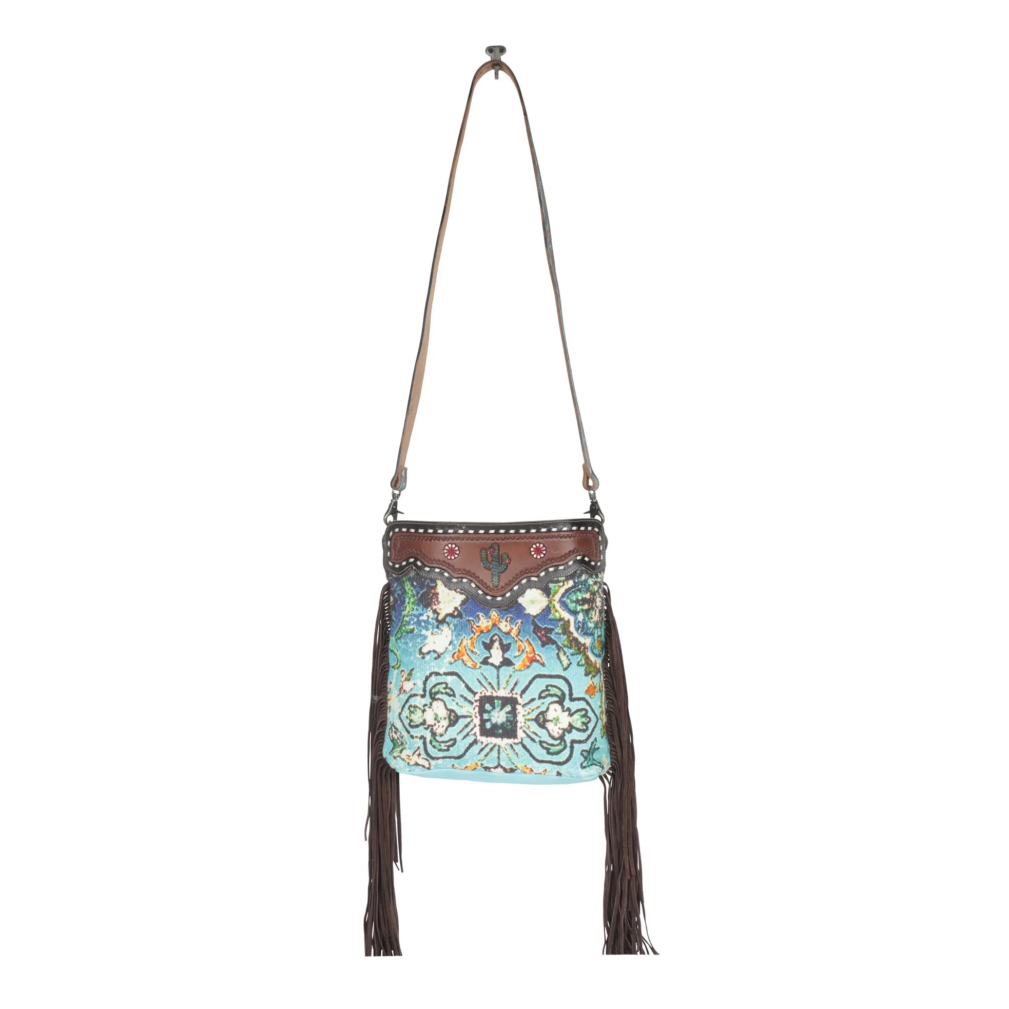 Idealistic Hand-Tooled Bag