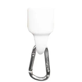 JAWS SpitClip Carabiner 1 oz. Antifog Bottle Retainer - Platinum