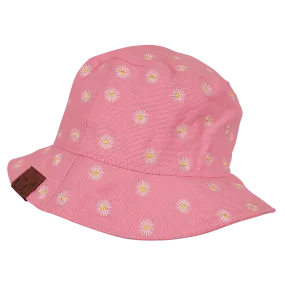 KB-005 C.C Daisy Rain Bucket Hat Pink