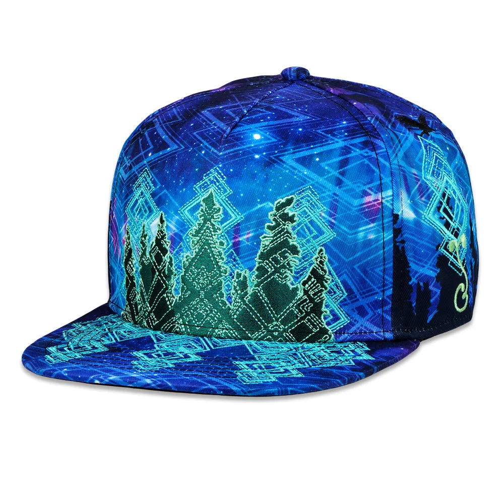 Laser Camp Navy Fitted Hat by Grassroots California