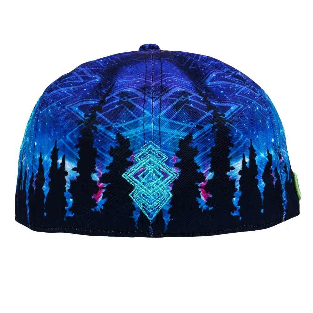 Laser Camp Navy Fitted Hat by Grassroots California