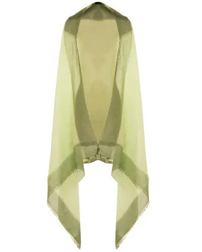 Linen Scarf in Green