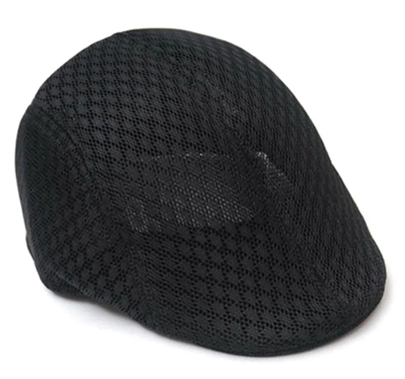 Men Summer Mesh Newsboy Hats Wholesale