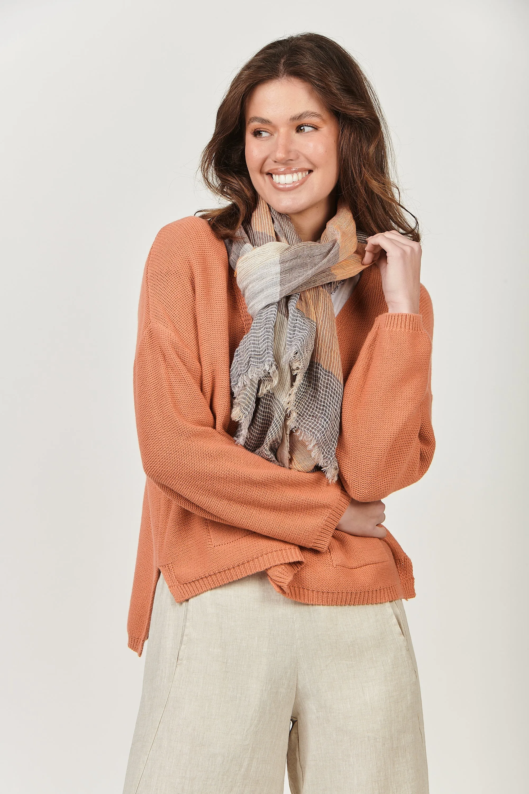 NATURALS LINEN SCARF