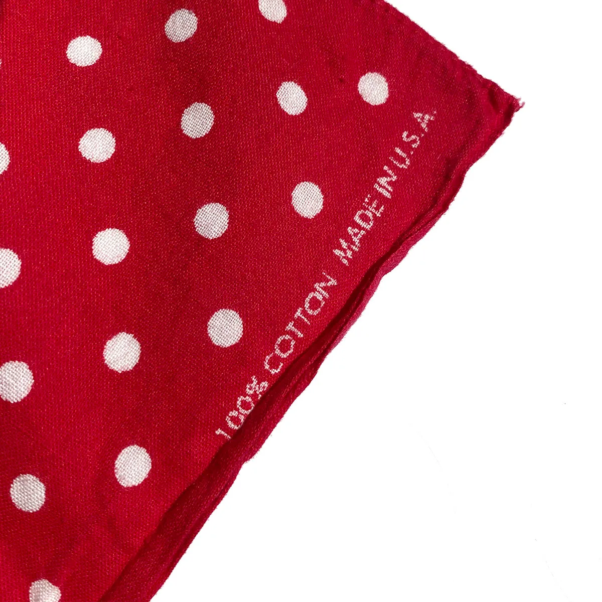 OshKosh B'Gosh Red & White Polka Dot Cotton Bandana Scarf