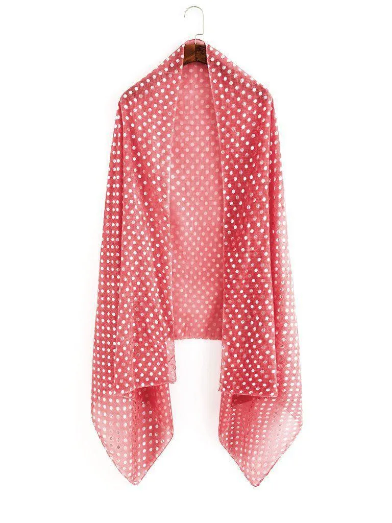 Polka Dot Scarf