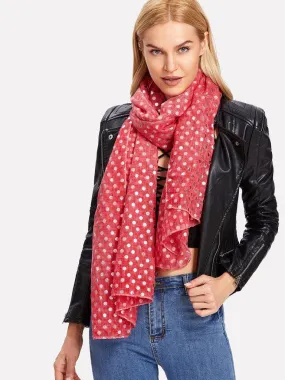 Polka Dot Scarf