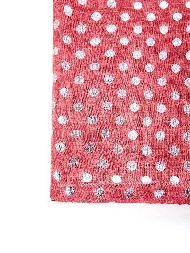 Polka Dot Scarf