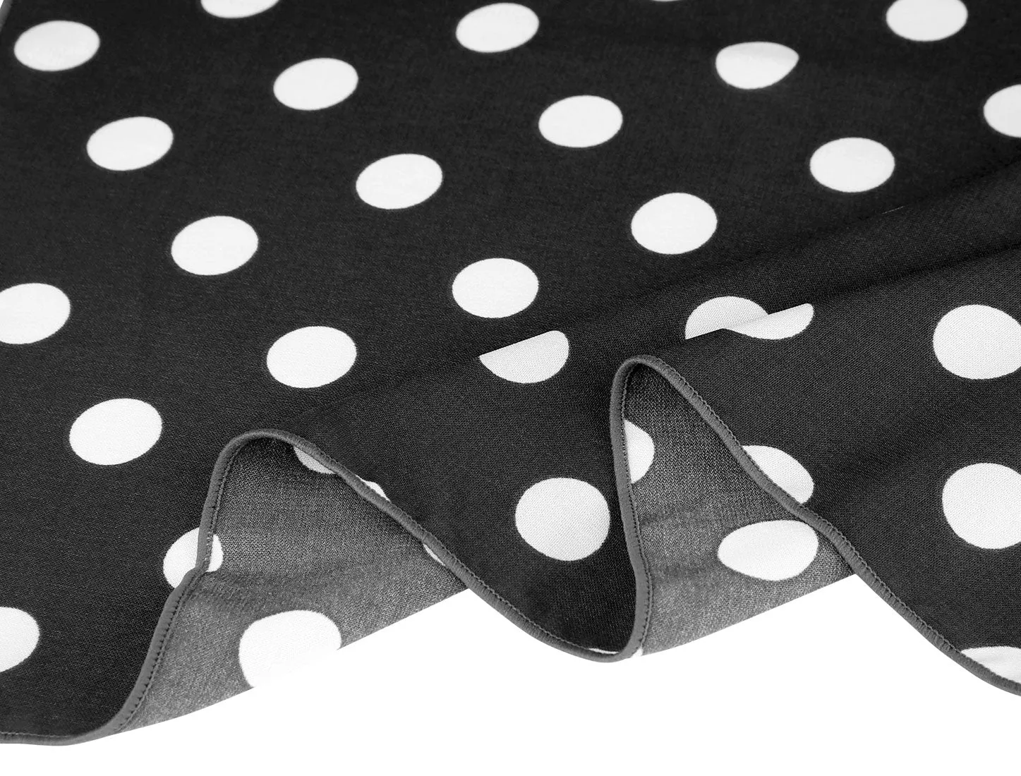 Retro Polka Dots Square Scarf Head Neck Scarves Kerchief Neckerchief