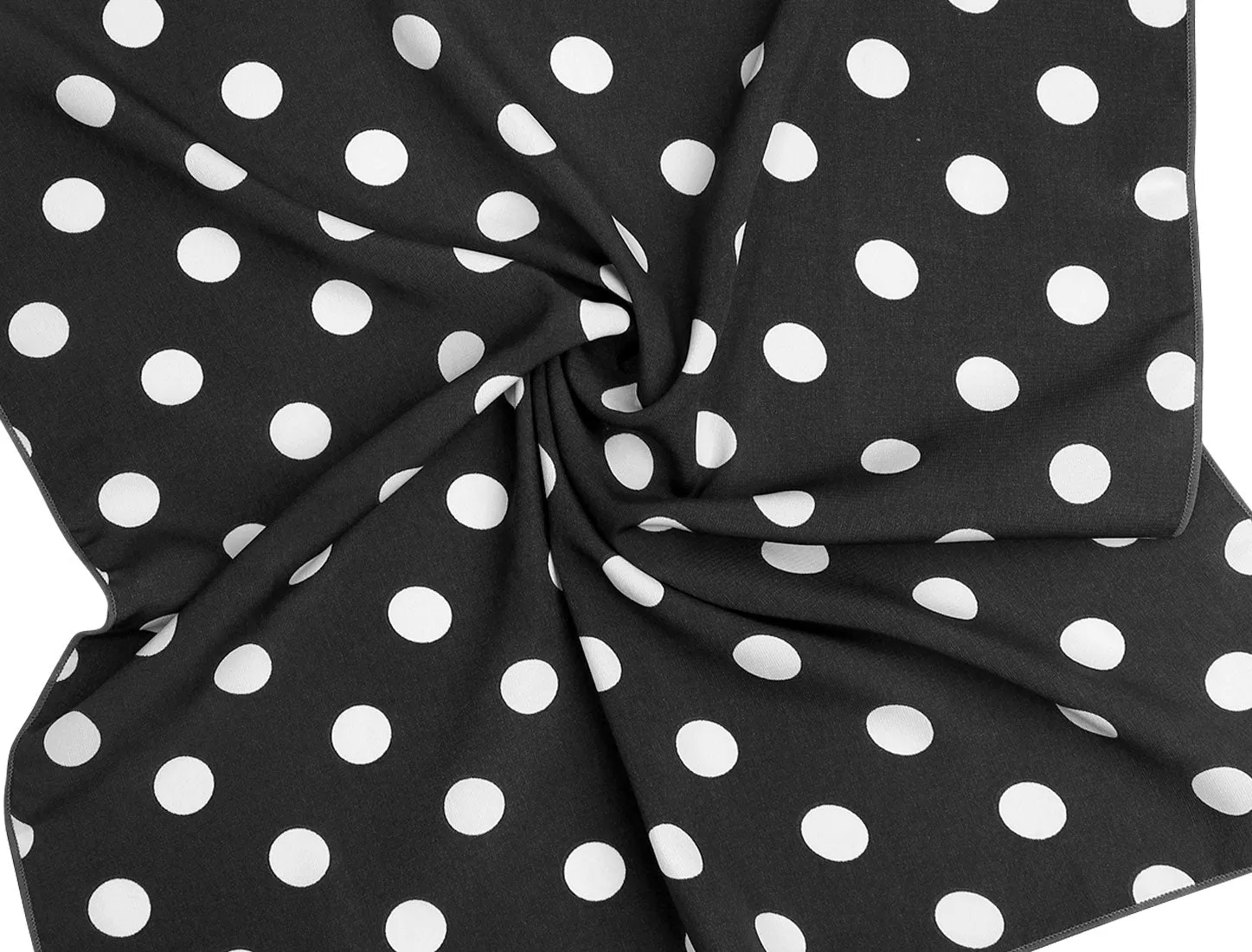 Retro Polka Dots Square Scarf Head Neck Scarves Kerchief Neckerchief