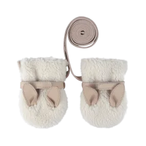 Richy Mittens | Bunny | Off White Curly Faux Fur