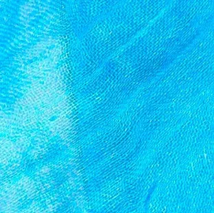 Sheer Turquoise Linen Solid Shawl