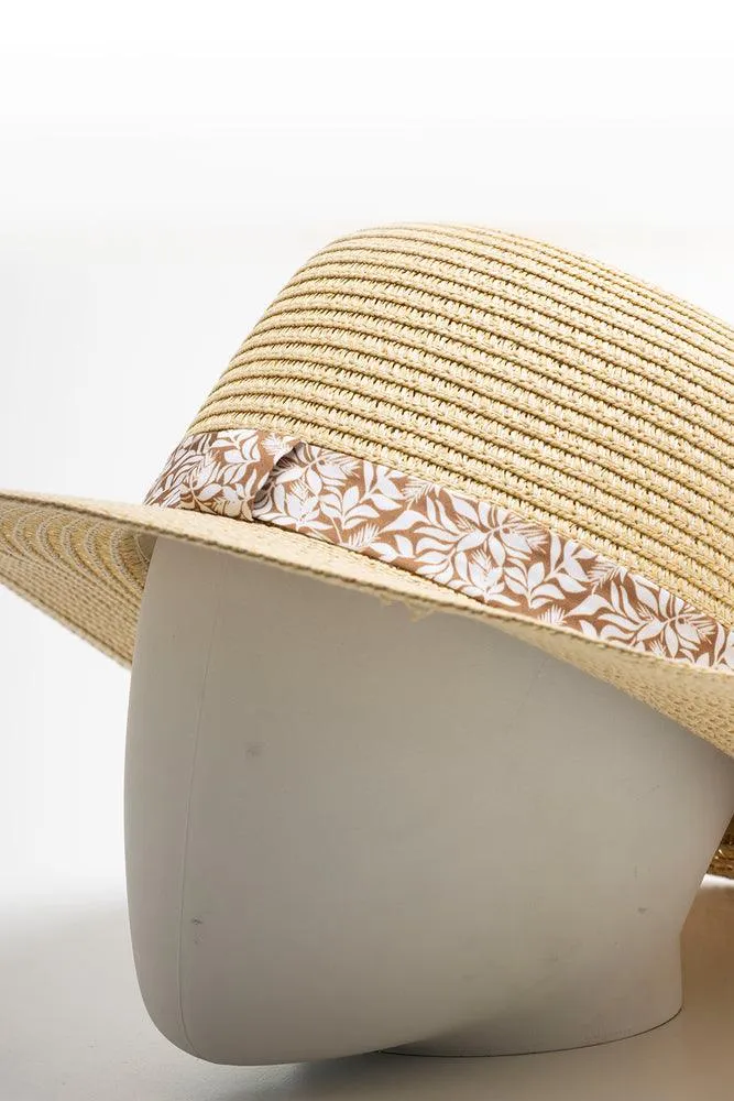 Straw Sun Hat Natural