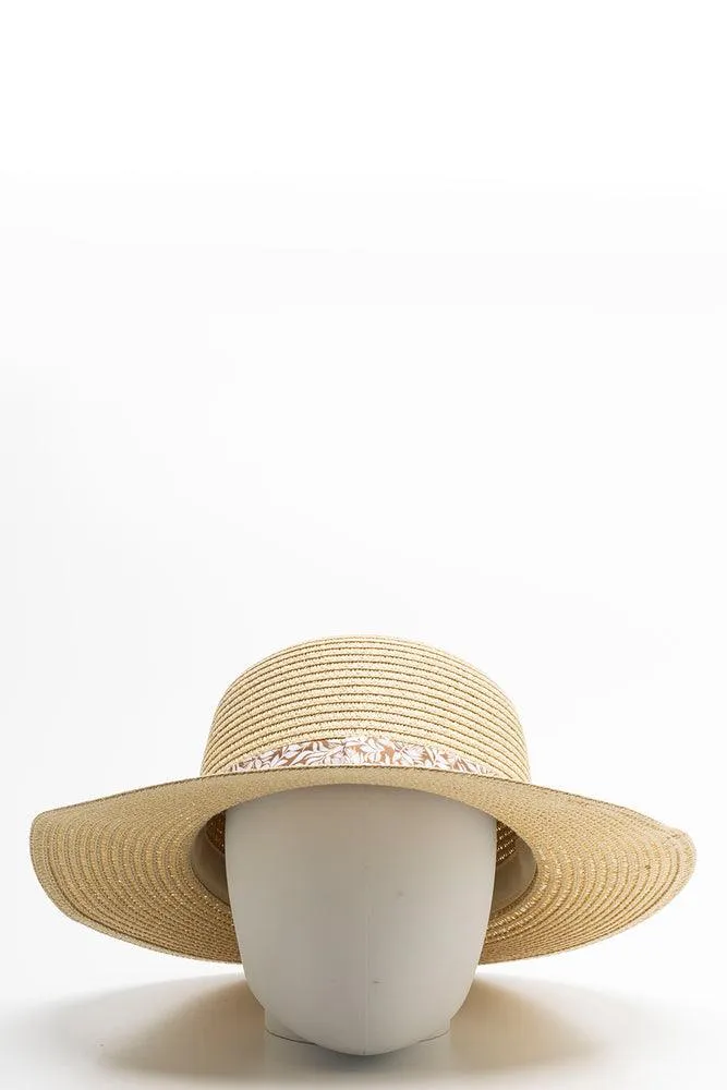 Straw Sun Hat Natural