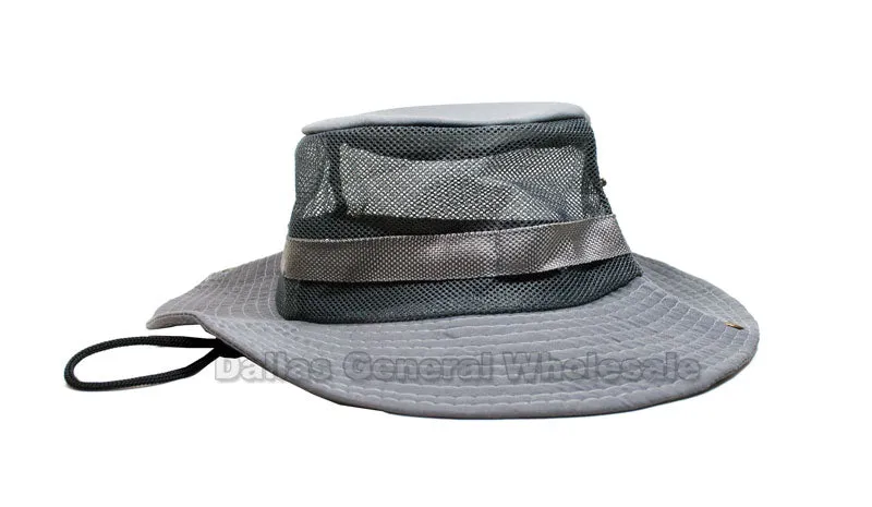 Summer Mesh Bucket Hats Wholesale