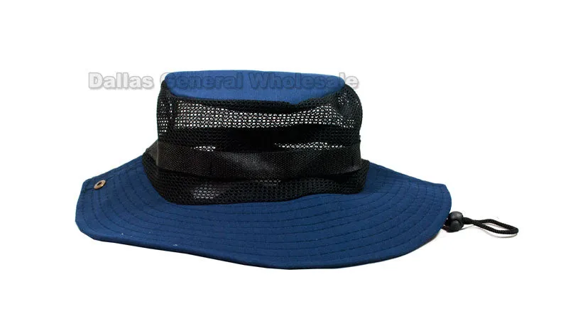 Summer Mesh Bucket Hats Wholesale