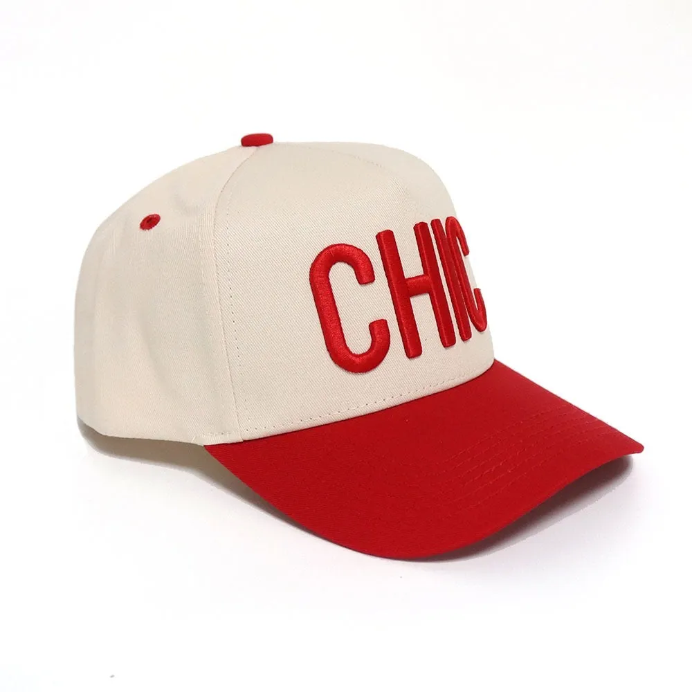 The CHIC Bella Trucker Hat | Red