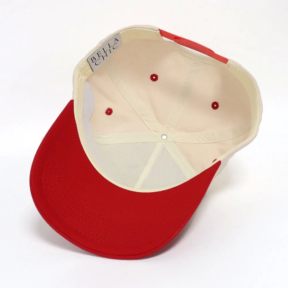 The CHIC Bella Trucker Hat | Red