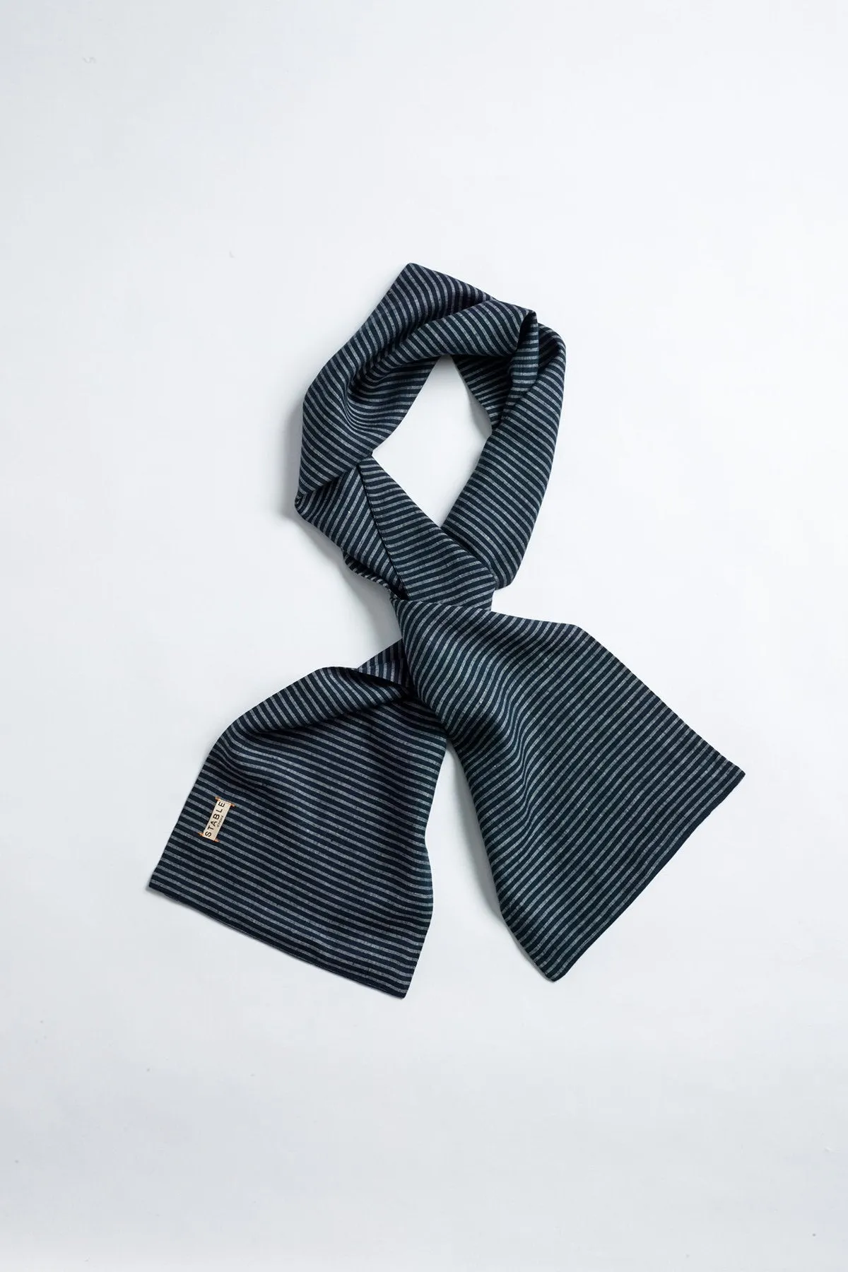 The Stripe Linen Scarf