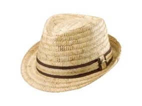 Tommy Bahama Aruba - Buri Braid Raffia Straw Stingy Brim Fedora