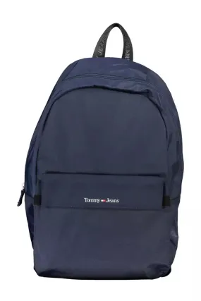 Tommy Hilfiger Blue Polyester Men Backpack